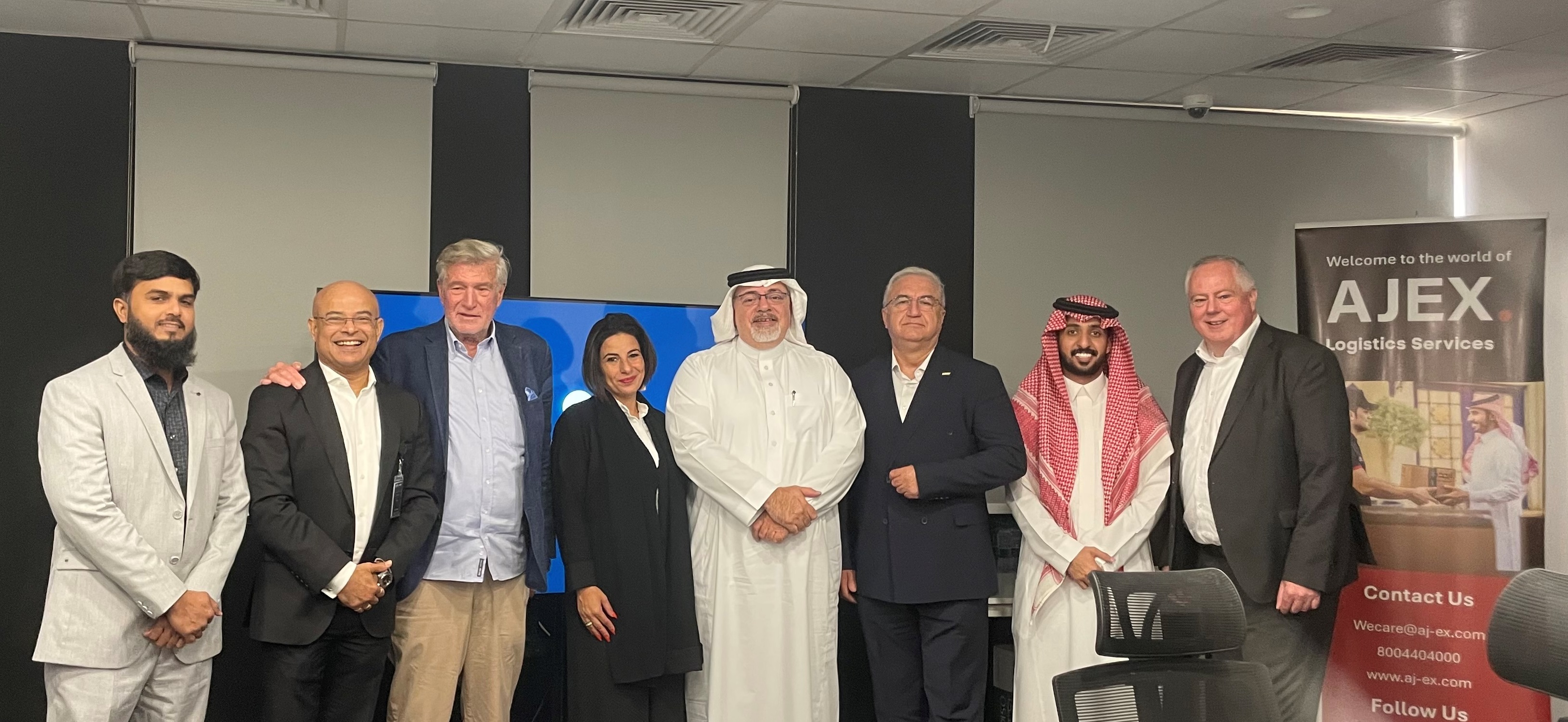 Logistics Partners Delegation visiting AJEX